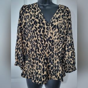 Trending Animal Print Womens Blouse